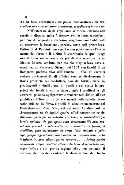 Giornale del Foro in cui si raccolgono le più importanti regiudicate dei supremi tribunali di Roma e dello Stato pontificio in materia civile