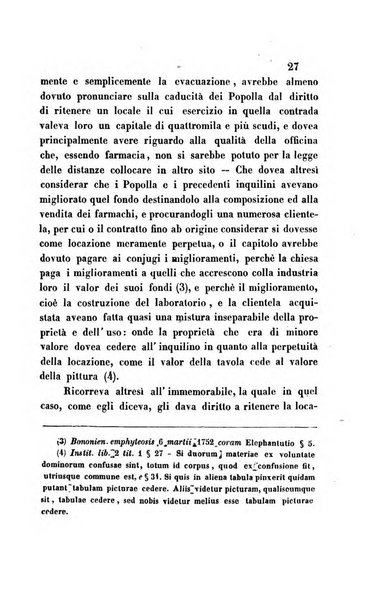 Giornale del Foro in cui si raccolgono le più importanti regiudicate dei supremi tribunali di Roma e dello Stato pontificio in materia civile