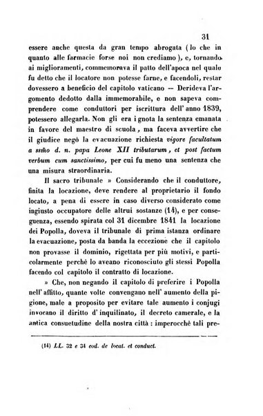 Giornale del Foro in cui si raccolgono le più importanti regiudicate dei supremi tribunali di Roma e dello Stato pontificio in materia civile