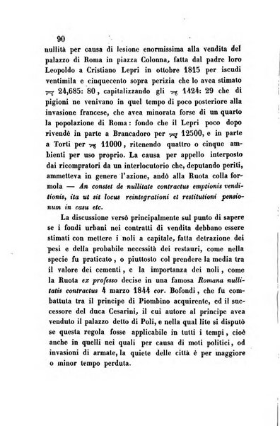 Giornale del Foro in cui si raccolgono le più importanti regiudicate dei supremi tribunali di Roma e dello Stato pontificio in materia civile