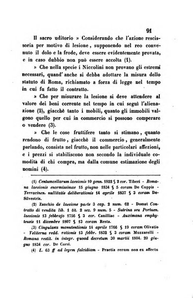 Giornale del Foro in cui si raccolgono le più importanti regiudicate dei supremi tribunali di Roma e dello Stato pontificio in materia civile