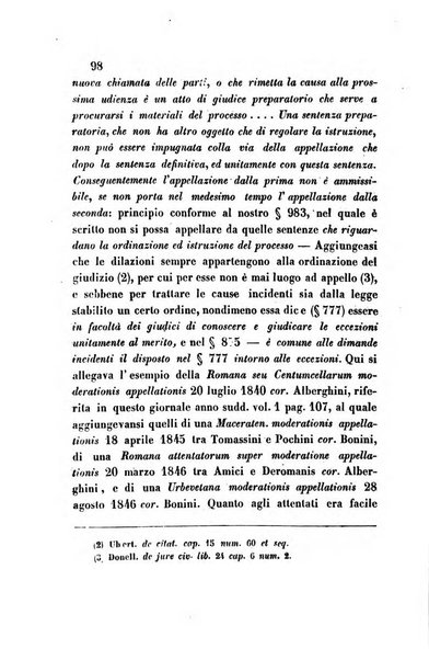 Giornale del Foro in cui si raccolgono le più importanti regiudicate dei supremi tribunali di Roma e dello Stato pontificio in materia civile