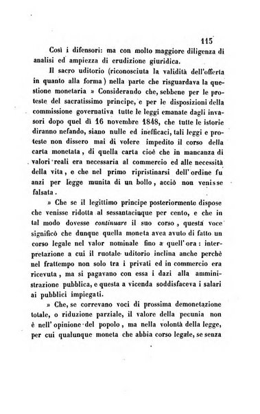 Giornale del Foro in cui si raccolgono le più importanti regiudicate dei supremi tribunali di Roma e dello Stato pontificio in materia civile