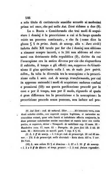 Giornale del Foro in cui si raccolgono le più importanti regiudicate dei supremi tribunali di Roma e dello Stato pontificio in materia civile