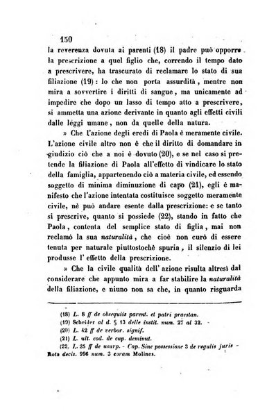 Giornale del Foro in cui si raccolgono le più importanti regiudicate dei supremi tribunali di Roma e dello Stato pontificio in materia civile