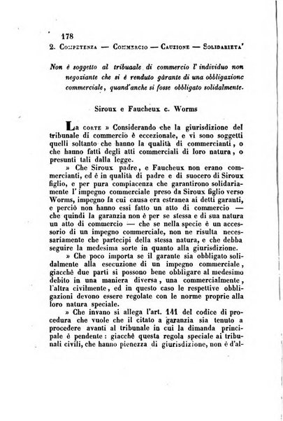 Giornale del Foro in cui si raccolgono le più importanti regiudicate dei supremi tribunali di Roma e dello Stato pontificio in materia civile