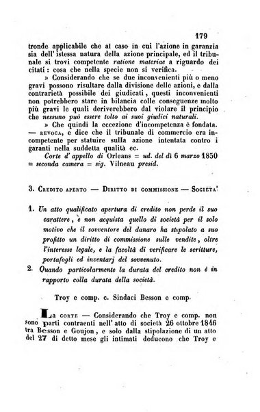 Giornale del Foro in cui si raccolgono le più importanti regiudicate dei supremi tribunali di Roma e dello Stato pontificio in materia civile