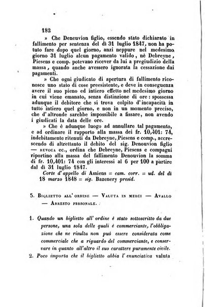 Giornale del Foro in cui si raccolgono le più importanti regiudicate dei supremi tribunali di Roma e dello Stato pontificio in materia civile