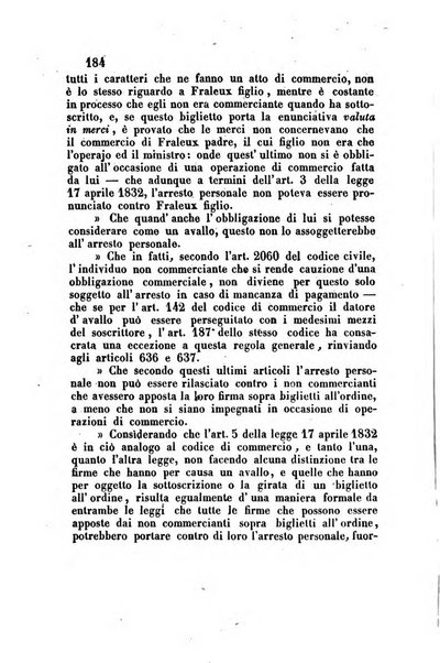 Giornale del Foro in cui si raccolgono le più importanti regiudicate dei supremi tribunali di Roma e dello Stato pontificio in materia civile