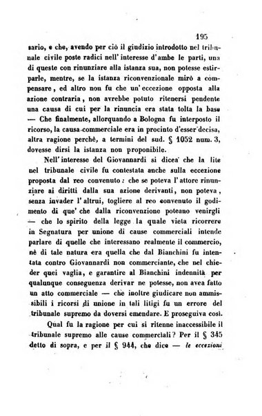 Giornale del Foro in cui si raccolgono le più importanti regiudicate dei supremi tribunali di Roma e dello Stato pontificio in materia civile