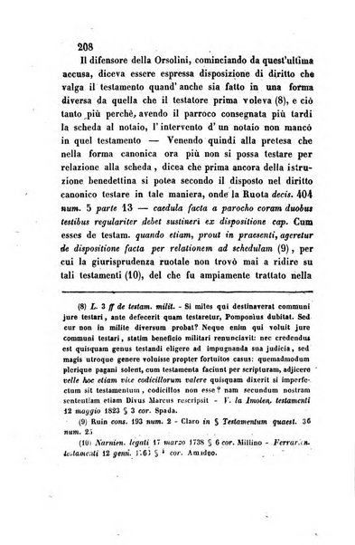 Giornale del Foro in cui si raccolgono le più importanti regiudicate dei supremi tribunali di Roma e dello Stato pontificio in materia civile