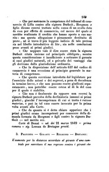 Giornale del Foro in cui si raccolgono le più importanti regiudicate dei supremi tribunali di Roma e dello Stato pontificio in materia civile