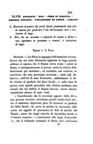 Giornale del Foro in cui si raccolgono le più importanti regiudicate dei supremi tribunali di Roma e dello Stato pontificio in materia civile