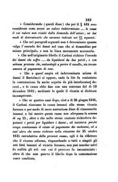 Giornale del Foro in cui si raccolgono le più importanti regiudicate dei supremi tribunali di Roma e dello Stato pontificio in materia civile