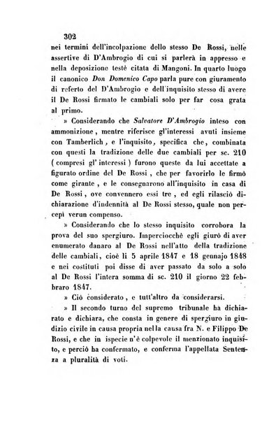 Giornale del Foro in cui si raccolgono le più importanti regiudicate dei supremi tribunali di Roma e dello Stato pontificio in materia civile