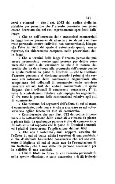 Giornale del Foro in cui si raccolgono le più importanti regiudicate dei supremi tribunali di Roma e dello Stato pontificio in materia civile