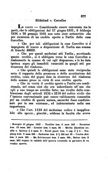 Giornale del Foro in cui si raccolgono le più importanti regiudicate dei supremi tribunali di Roma e dello Stato pontificio in materia civile