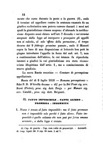 Giornale del Foro in cui si raccolgono le più importanti regiudicate dei supremi tribunali di Roma e dello Stato pontificio in materia civile