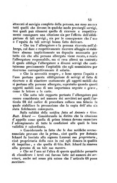 Giornale del Foro in cui si raccolgono le più importanti regiudicate dei supremi tribunali di Roma e dello Stato pontificio in materia civile