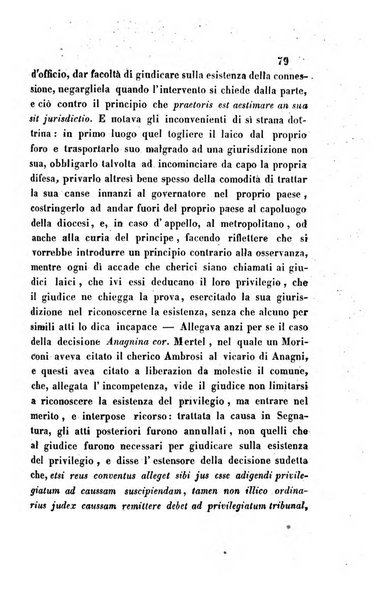 Giornale del Foro in cui si raccolgono le più importanti regiudicate dei supremi tribunali di Roma e dello Stato pontificio in materia civile