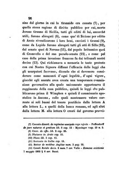 Giornale del Foro in cui si raccolgono le più importanti regiudicate dei supremi tribunali di Roma e dello Stato pontificio in materia civile