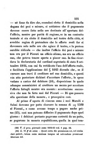 Giornale del Foro in cui si raccolgono le più importanti regiudicate dei supremi tribunali di Roma e dello Stato pontificio in materia civile