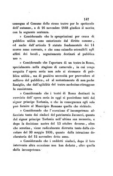 Giornale del Foro in cui si raccolgono le più importanti regiudicate dei supremi tribunali di Roma e dello Stato pontificio in materia civile