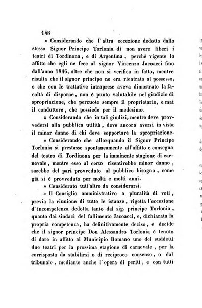 Giornale del Foro in cui si raccolgono le più importanti regiudicate dei supremi tribunali di Roma e dello Stato pontificio in materia civile