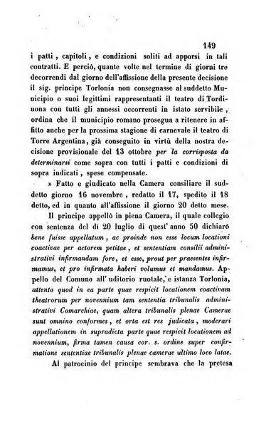 Giornale del Foro in cui si raccolgono le più importanti regiudicate dei supremi tribunali di Roma e dello Stato pontificio in materia civile