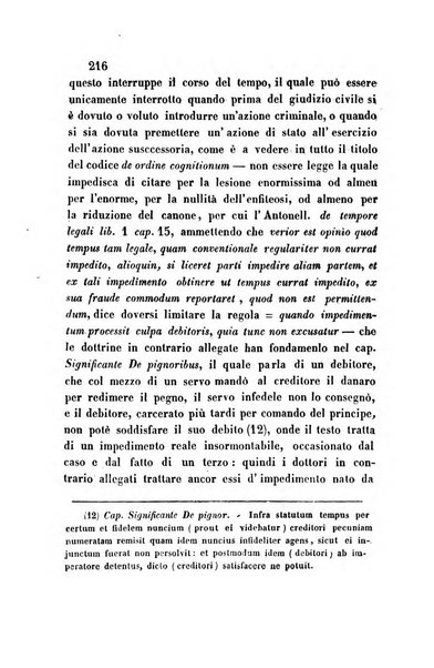 Giornale del Foro in cui si raccolgono le più importanti regiudicate dei supremi tribunali di Roma e dello Stato pontificio in materia civile