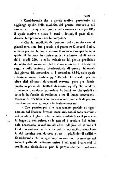 Giornale del Foro in cui si raccolgono le più importanti regiudicate dei supremi tribunali di Roma e dello Stato pontificio in materia civile