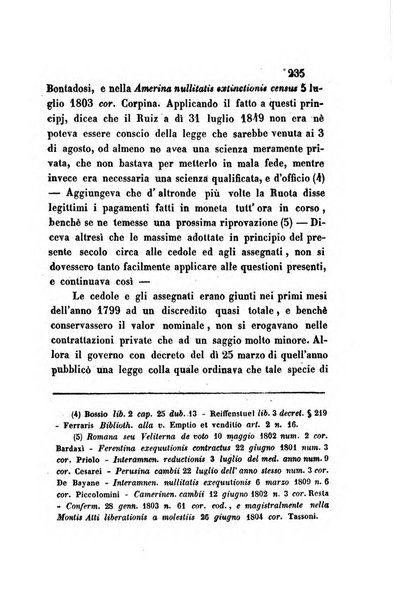 Giornale del Foro in cui si raccolgono le più importanti regiudicate dei supremi tribunali di Roma e dello Stato pontificio in materia civile