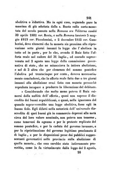 Giornale del Foro in cui si raccolgono le più importanti regiudicate dei supremi tribunali di Roma e dello Stato pontificio in materia civile