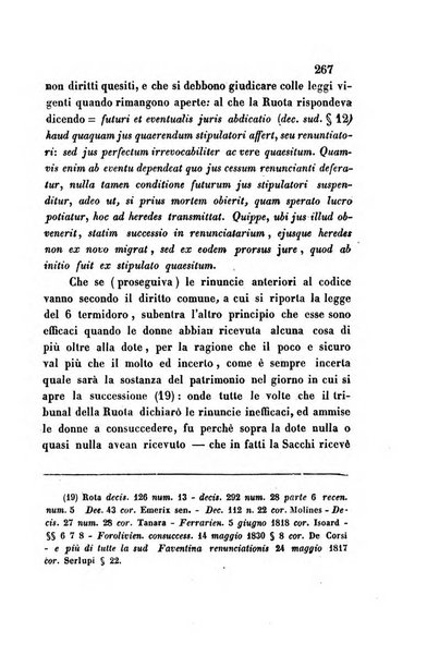 Giornale del Foro in cui si raccolgono le più importanti regiudicate dei supremi tribunali di Roma e dello Stato pontificio in materia civile