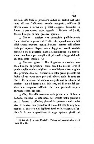 Giornale del Foro in cui si raccolgono le più importanti regiudicate dei supremi tribunali di Roma e dello Stato pontificio in materia civile