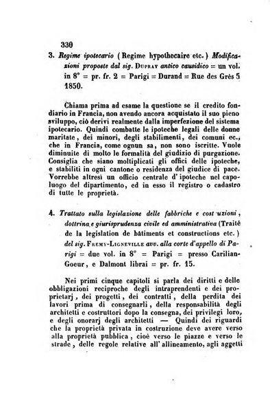 Giornale del Foro in cui si raccolgono le più importanti regiudicate dei supremi tribunali di Roma e dello Stato pontificio in materia civile