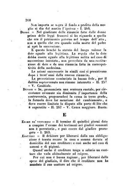 Giornale del Foro in cui si raccolgono le più importanti regiudicate dei supremi tribunali di Roma e dello Stato pontificio in materia civile