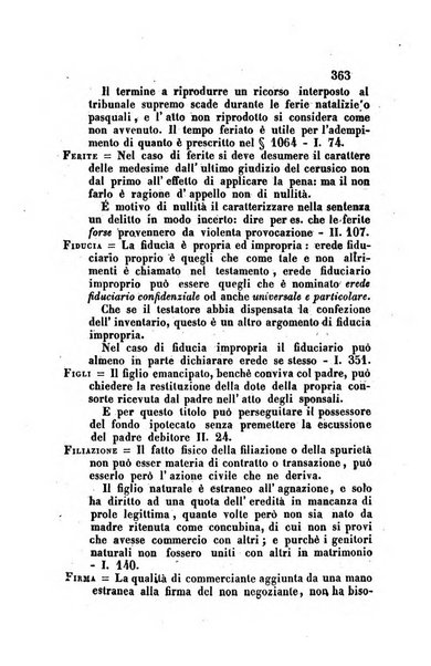 Giornale del Foro in cui si raccolgono le più importanti regiudicate dei supremi tribunali di Roma e dello Stato pontificio in materia civile