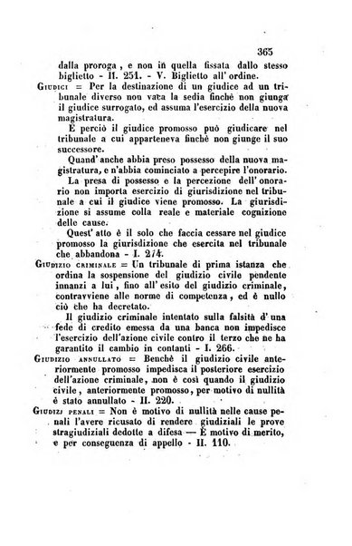 Giornale del Foro in cui si raccolgono le più importanti regiudicate dei supremi tribunali di Roma e dello Stato pontificio in materia civile