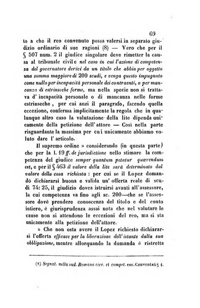 Giornale del Foro in cui si raccolgono le più importanti regiudicate dei supremi tribunali di Roma e dello Stato pontificio in materia civile