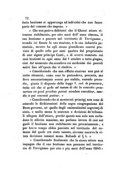 Giornale del Foro in cui si raccolgono le più importanti regiudicate dei supremi tribunali di Roma e dello Stato pontificio in materia civile