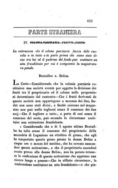 Giornale del Foro in cui si raccolgono le più importanti regiudicate dei supremi tribunali di Roma e dello Stato pontificio in materia civile