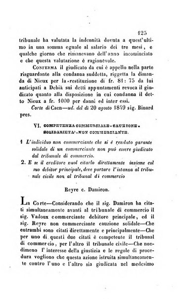 Giornale del Foro in cui si raccolgono le più importanti regiudicate dei supremi tribunali di Roma e dello Stato pontificio in materia civile