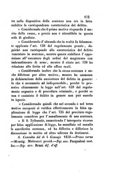 Giornale del Foro in cui si raccolgono le più importanti regiudicate dei supremi tribunali di Roma e dello Stato pontificio in materia civile