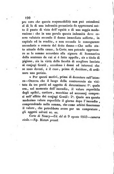 Giornale del Foro in cui si raccolgono le più importanti regiudicate dei supremi tribunali di Roma e dello Stato pontificio in materia civile