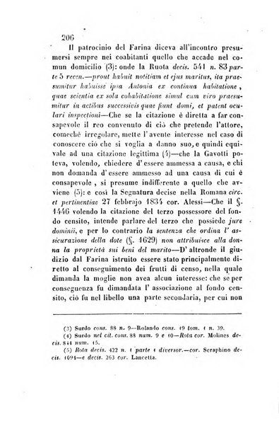 Giornale del Foro in cui si raccolgono le più importanti regiudicate dei supremi tribunali di Roma e dello Stato pontificio in materia civile