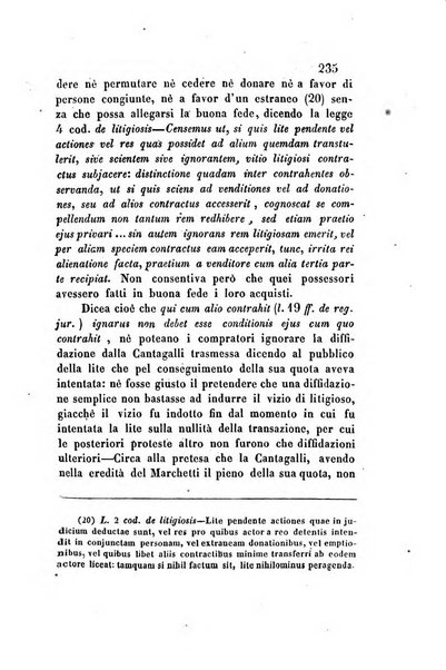 Giornale del Foro in cui si raccolgono le più importanti regiudicate dei supremi tribunali di Roma e dello Stato pontificio in materia civile