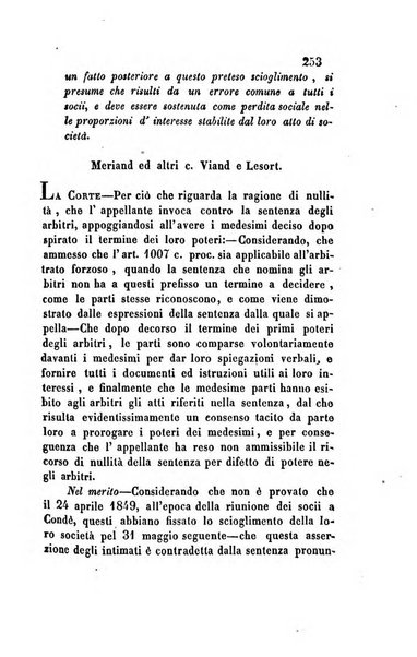 Giornale del Foro in cui si raccolgono le più importanti regiudicate dei supremi tribunali di Roma e dello Stato pontificio in materia civile