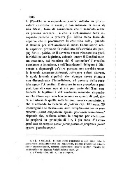 Giornale del Foro in cui si raccolgono le più importanti regiudicate dei supremi tribunali di Roma e dello Stato pontificio in materia civile