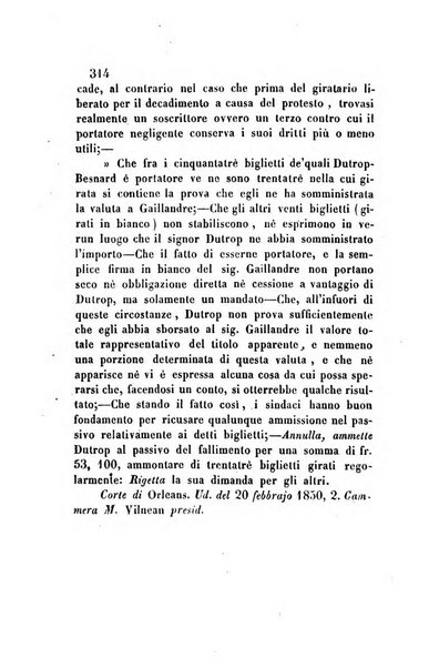 Giornale del Foro in cui si raccolgono le più importanti regiudicate dei supremi tribunali di Roma e dello Stato pontificio in materia civile